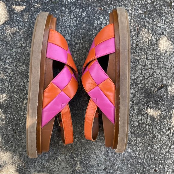 ALOHAS | Marshmallow Scacchi Sandals | Women's 39 - Picture 3 of 14